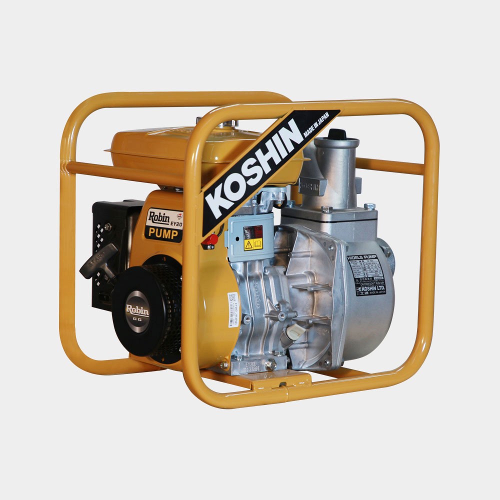 KOSHIN 2″ রবিন ইঞ্জিন পেট্রোল ওয়াটার পাম্প SE-50X, জাপানে তৈরি